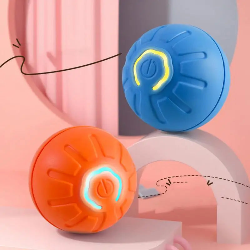 Balle Interactive Intelligente pour Chiens – Jouet Automatique USB à Rebonds et Mouvements Aléatoires